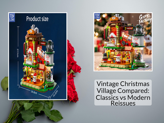Vintage Christmas Village Compared: Classics vs Modern Reissues