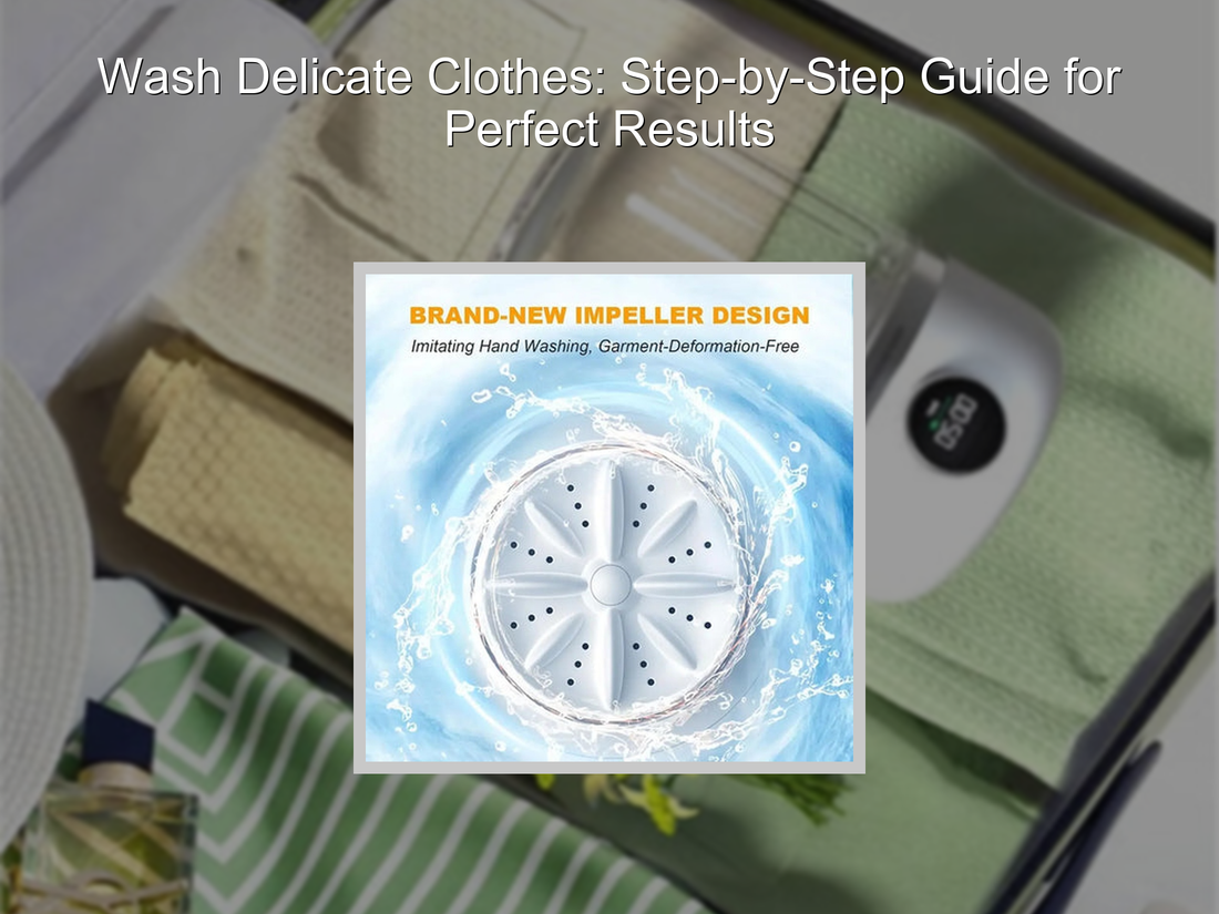 Wash Delicate Clothes: Step-by-Step Guide for Perfect Results
