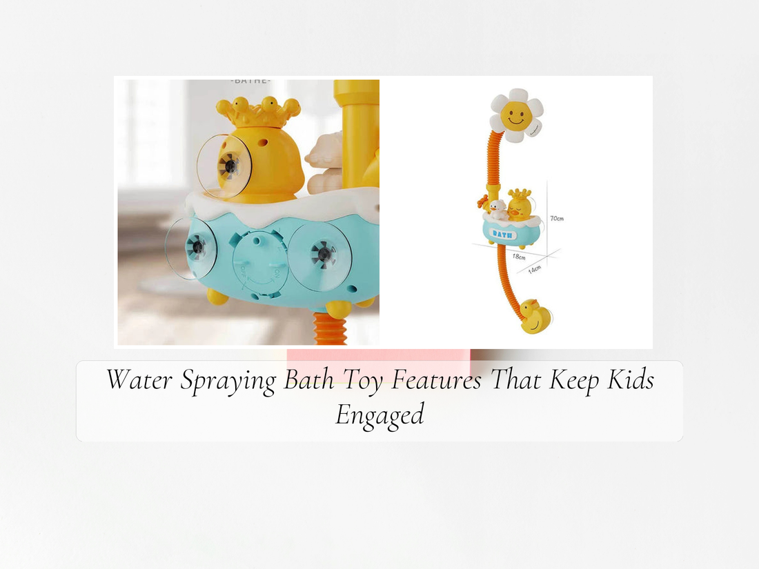 Water Spraying Bath Toy Features That Keep Kids Engaged