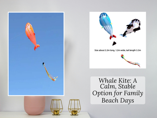 Whale Kite: A Calm, Stable Option for Family Beach Days