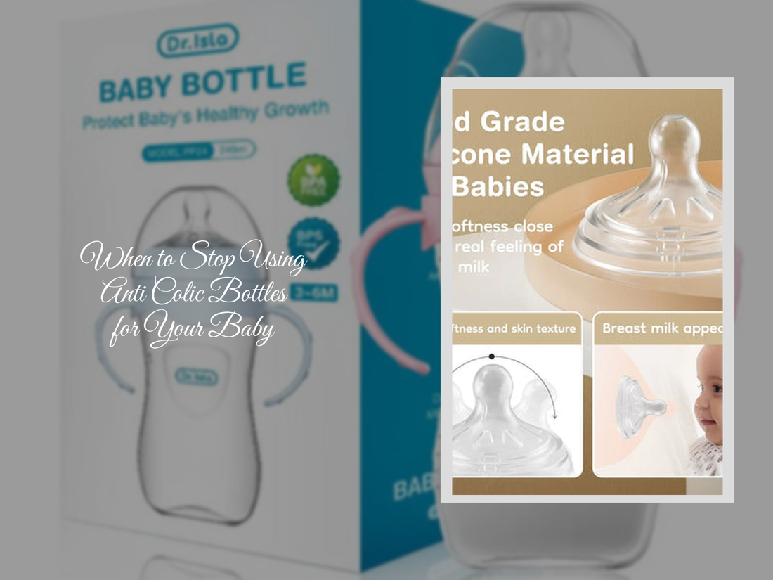 When to Stop Using Anti Colic Bottles for Your Baby