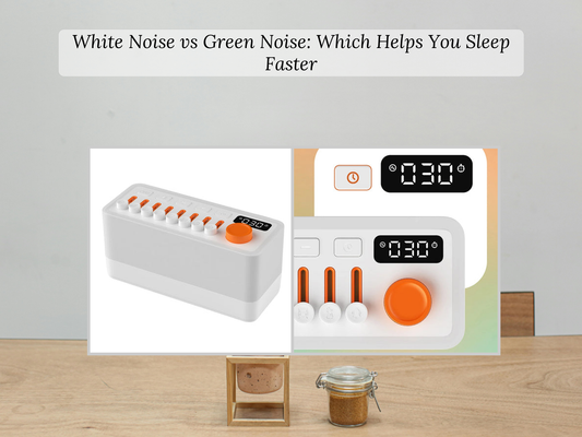 White Noise vs Green Noise: Which Helps You Sleep Faster