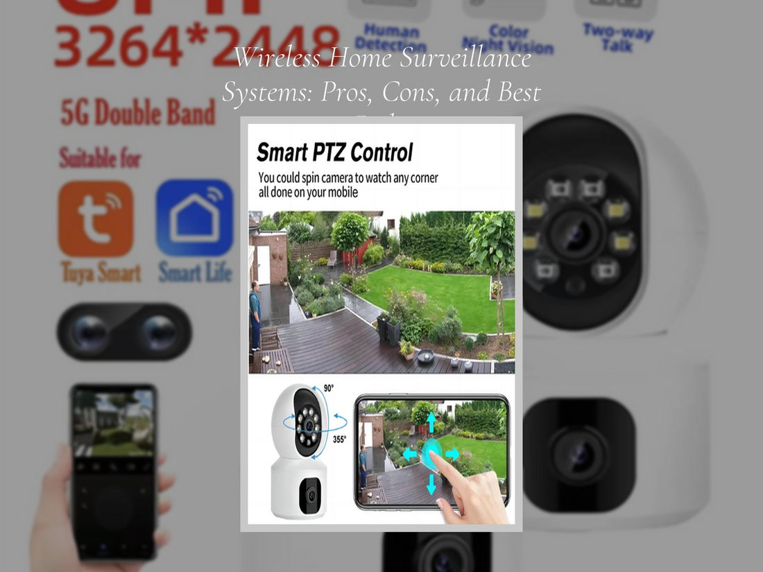 Wireless Home Surveillance Systems: Pros, Cons, and Best Picks