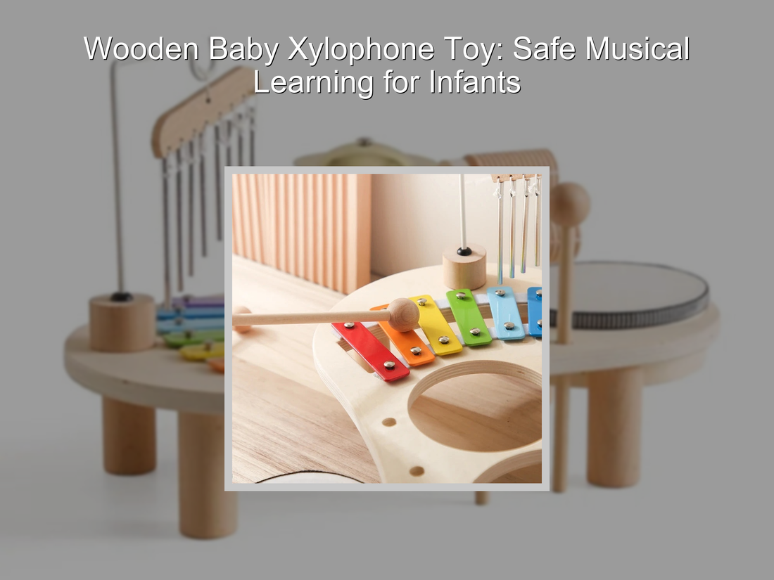 Wooden Baby Xylophone Toy: Safe Musical Learning for Infants