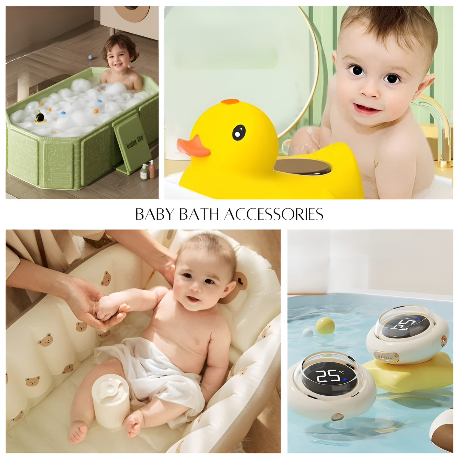 Baby Bath Accessories – Safe & Comfortable for Every Bath Time