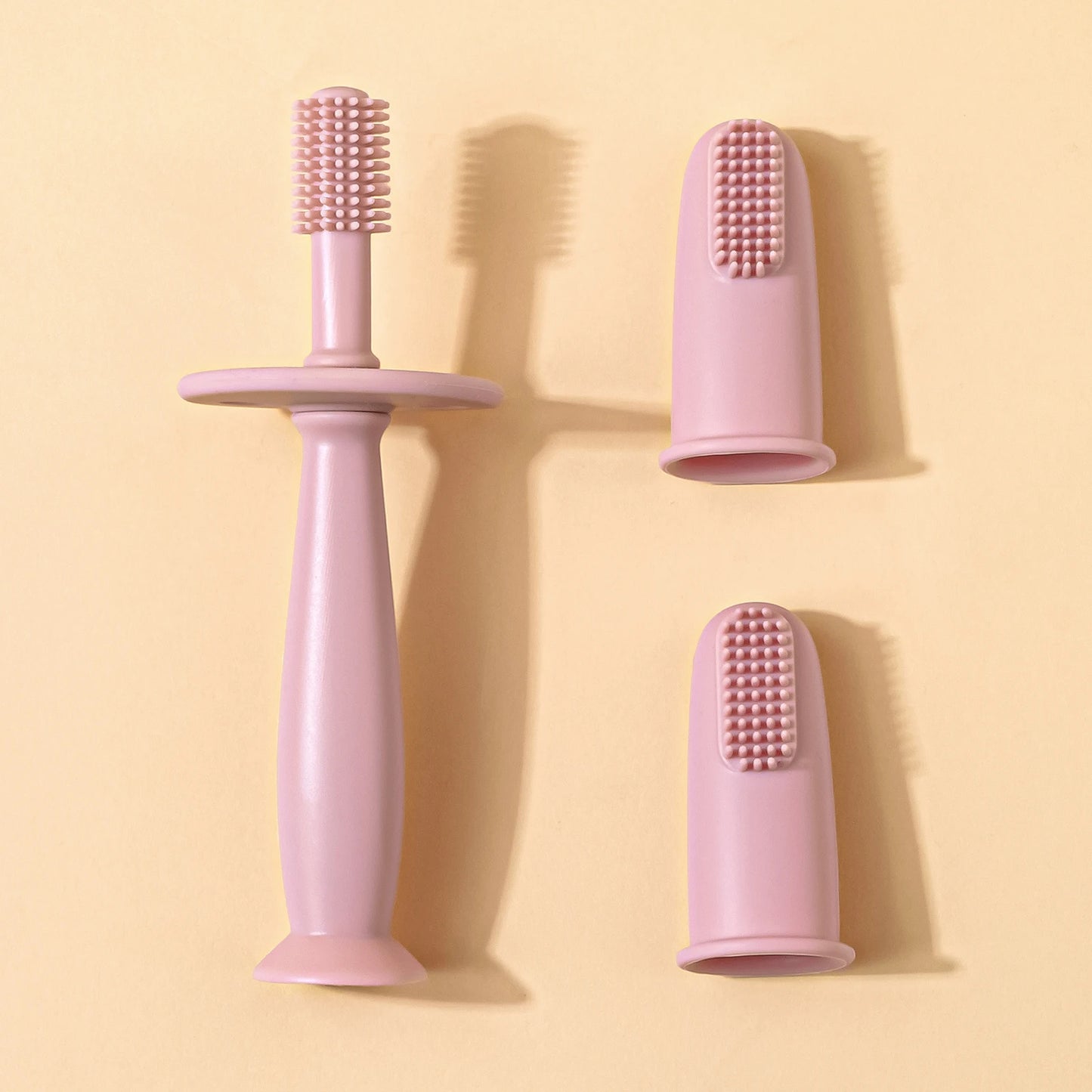 3pcs Baby Finger Toothbrush Pack – Gentle BPA-Free Oral Care