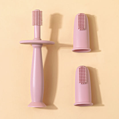 3pcs Baby Finger Toothbrush Pack – Gentle BPA-Free Oral Care