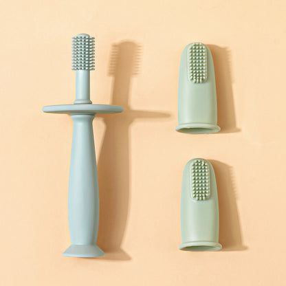 3pcs Baby Finger Toothbrush Pack – Gentle BPA-Free Oral Care
