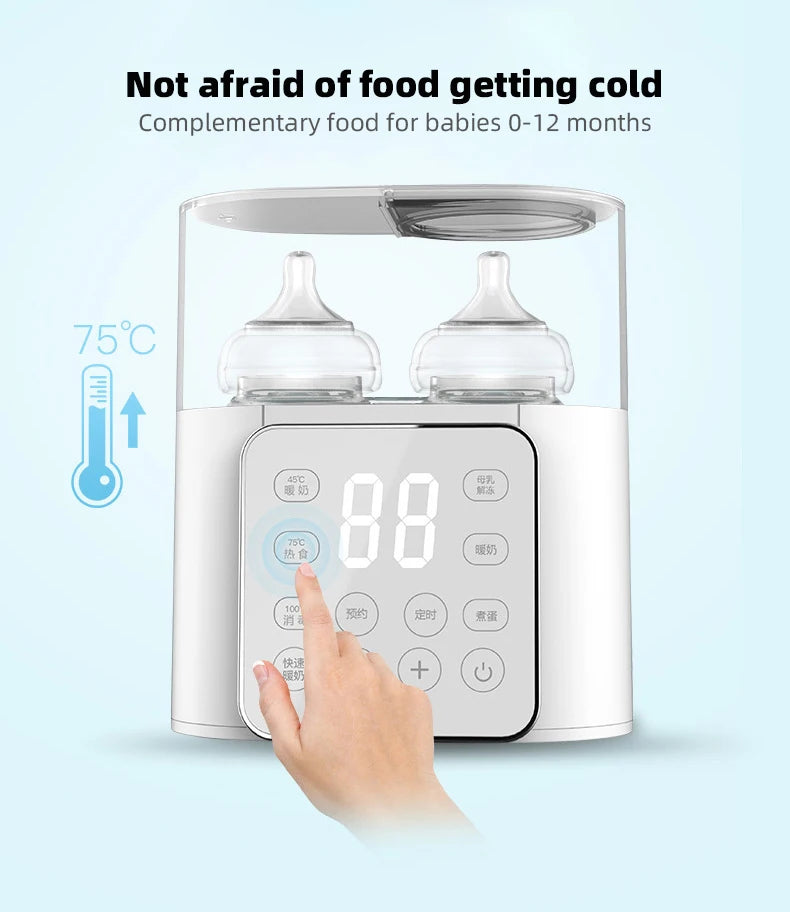 Baby Bottle Warmer Multi-Function Fast Heating & Sterilizer