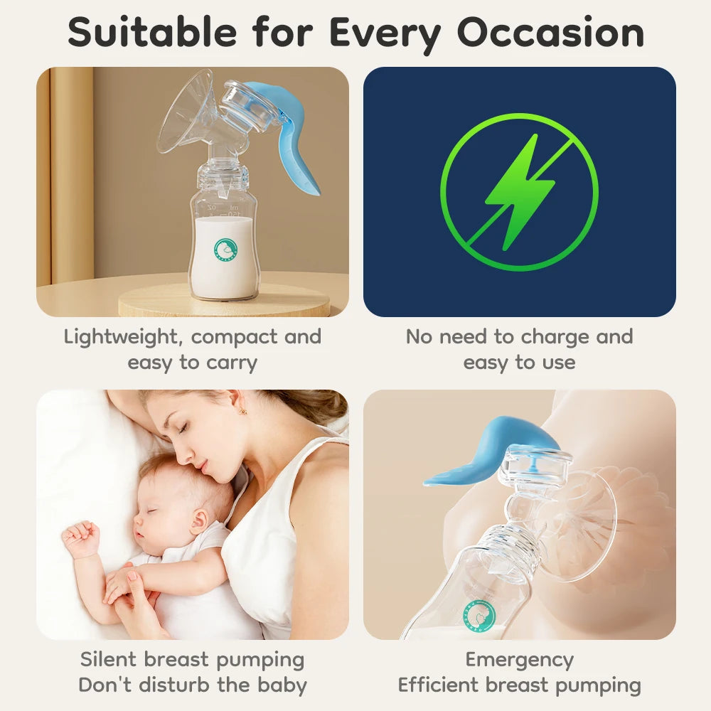 Manual Breast Pump – Comfortable Milk Expression
