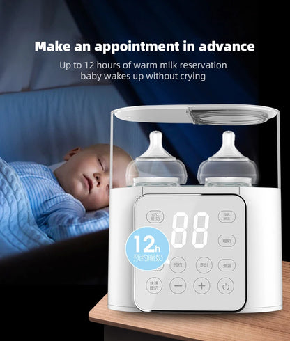 Baby Bottle Warmer Multi-Function Fast Heating & Sterilizer