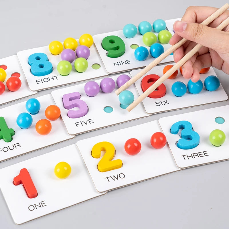 Number Matching Toy for Early Math & Cognitive Learning