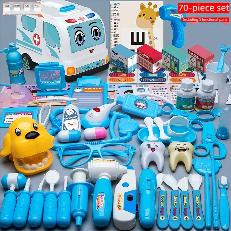 Kids Doctor Kit Role Play Set for Learning & Imagination