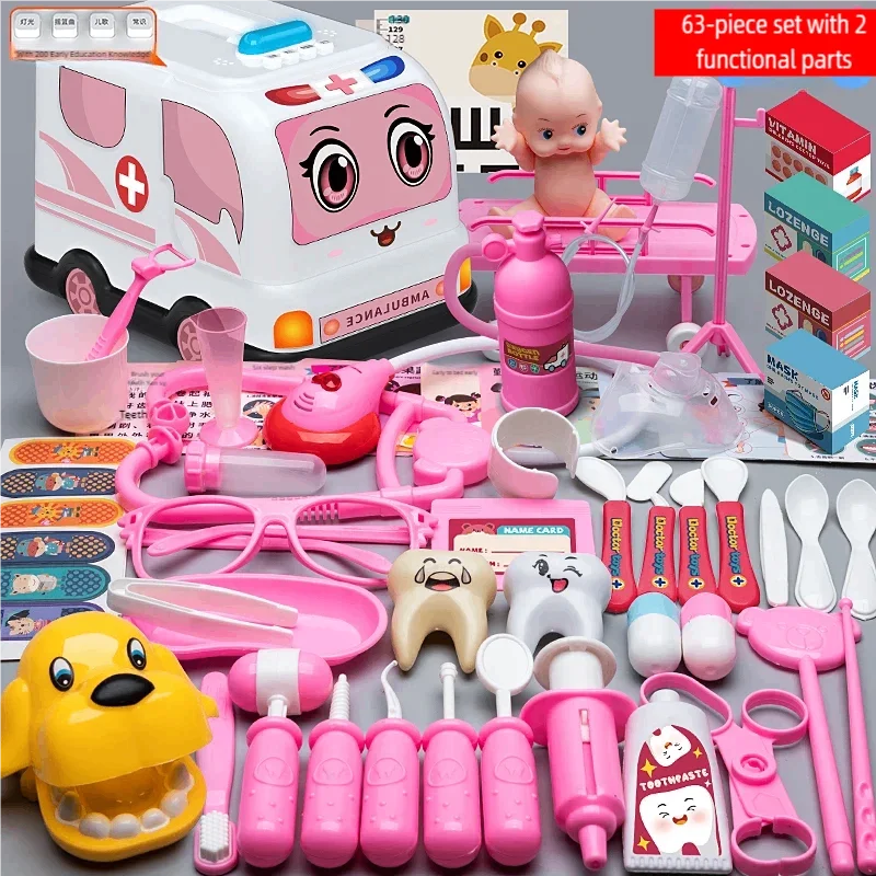 Kids Doctor Kit Role Play Set for Learning & Imagination