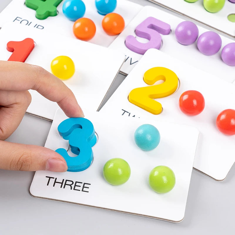 Number Matching Toy for Early Math & Cognitive Learning