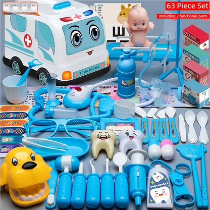 Kids Doctor Kit Role Play Set for Learning & Imagination