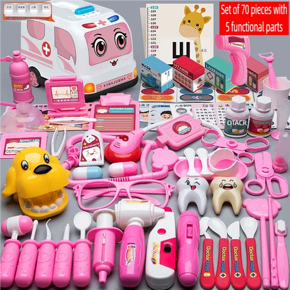 Kids Doctor Kit Role Play Set for Learning & Imagination