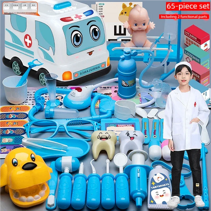 Kids Doctor Kit Role Play Set for Learning & Imagination