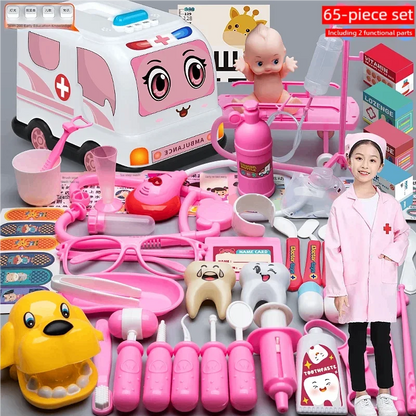 Kids Doctor Kit Role Play Set for Learning & Imagination