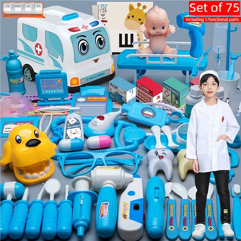 Kids Doctor Kit Role Play Set for Learning & Imagination