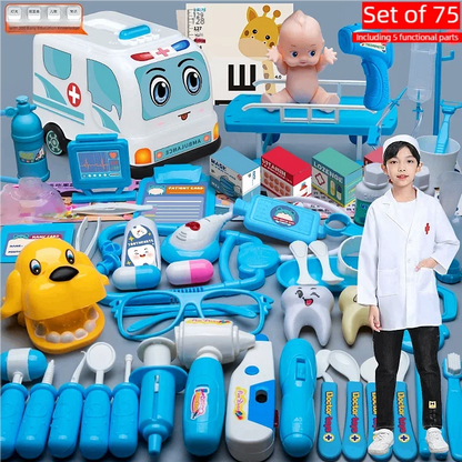 Kids Doctor Kit Role Play Set for Learning & Imagination