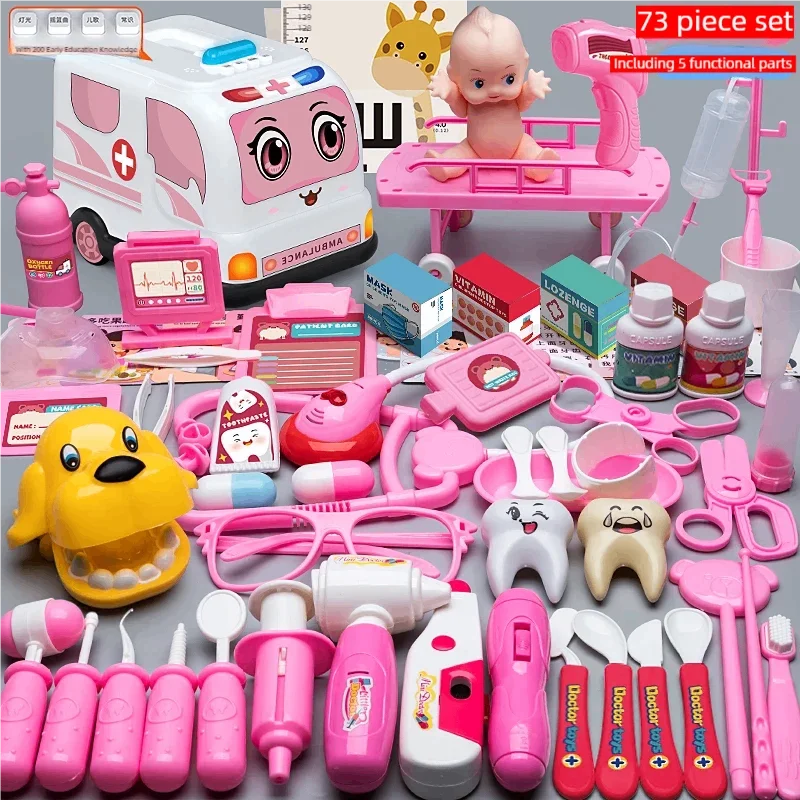 Kids Doctor Kit Role Play Set for Learning & Imagination