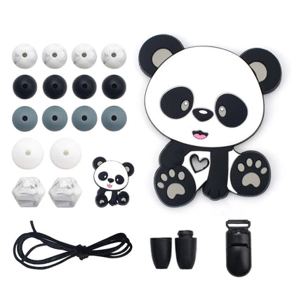 Silicone Teether Necklace DIY Set – Safe Baby Relief