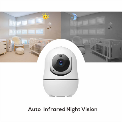 5 Inch Video Baby Monitor with 4X Zoom & Night Vision