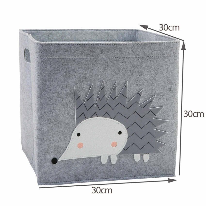 Foldable Toy Storage Box – Cute Organizer for Kids’ Room