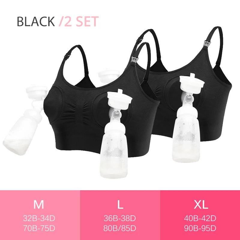 Hands-Free Pumping Bra – All-Day Nursing Comfort