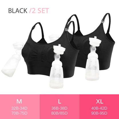 Hands-Free Pumping Bra – All-Day Nursing Comfort