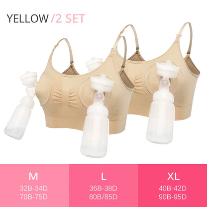 Hands-Free Pumping Bra – All-Day Nursing Comfort