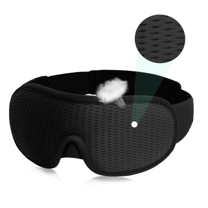 3D Sleep Mask – Total Light Blocking for Deep Rest