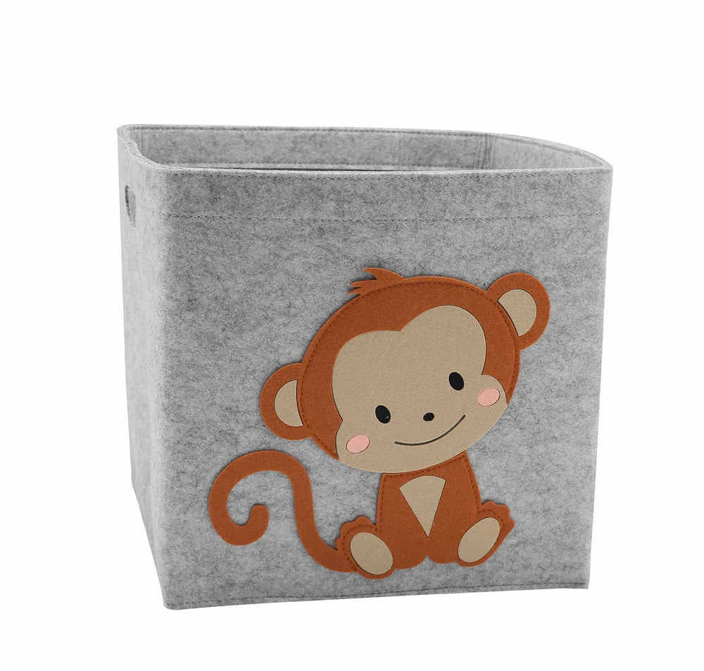 Foldable Toy Storage Box – Cute Organizer for Kids’ Room