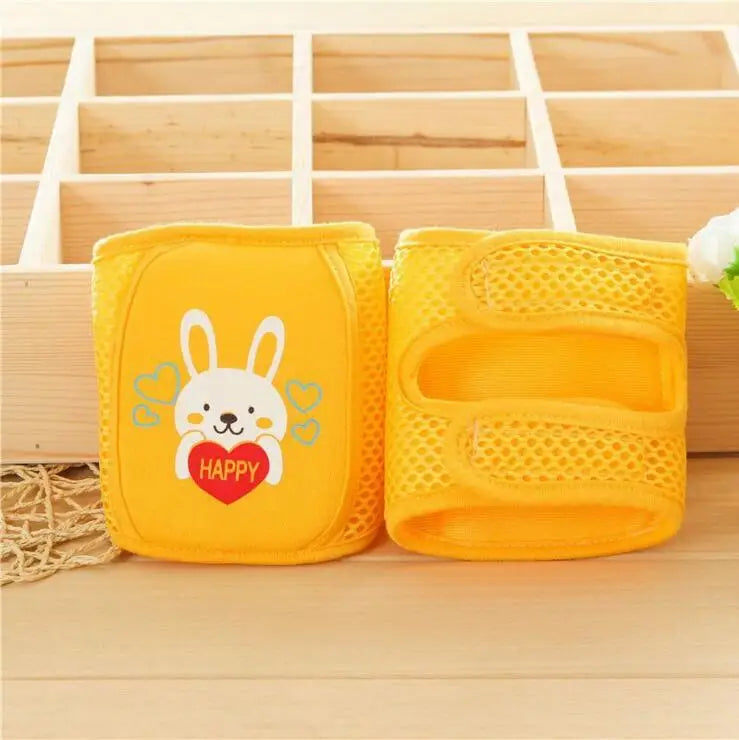 Baby Crawling Knee Pads with Animal Design & Anti-Slip Safety