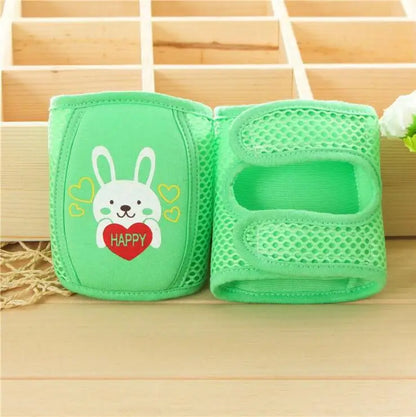 Baby Crawling Knee Pads with Animal Design & Anti-Slip Safety