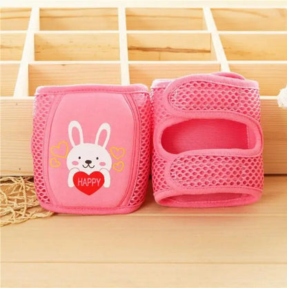 Baby Crawling Knee Pads with Animal Design & Anti-Slip Safety