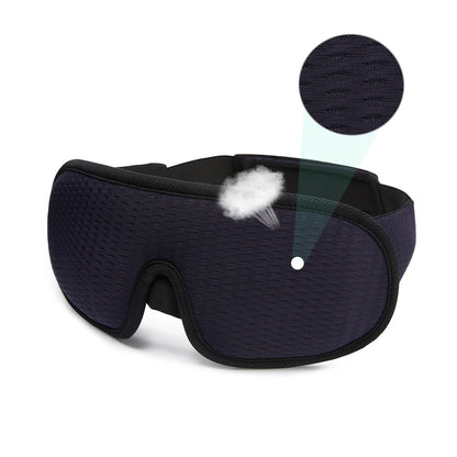 3D Sleep Mask – Total Light Blocking for Deep Rest