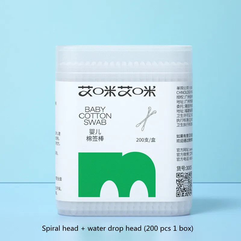 Baby Cotton Swabs – Double-Ended Sterile Cleaning Sticks