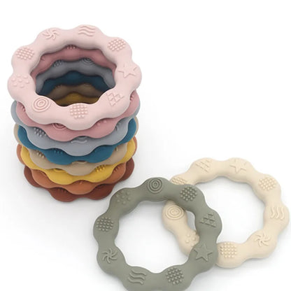 Baby Silicone Teether Toy – Soothing Relief & Healthy Gums