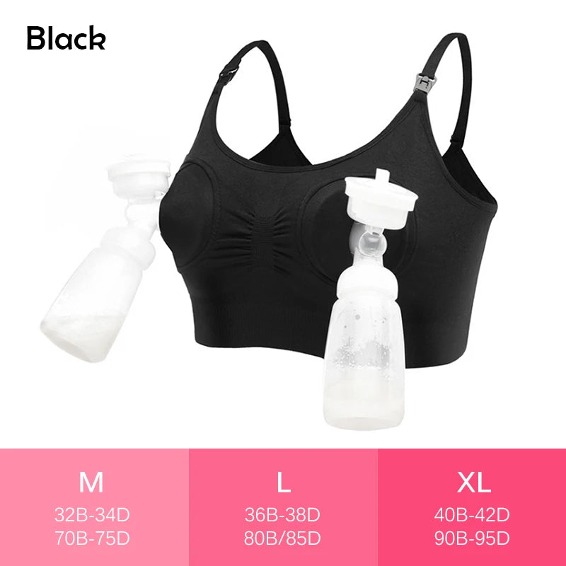 Hands-Free Pumping Bra – All-Day Nursing Comfort