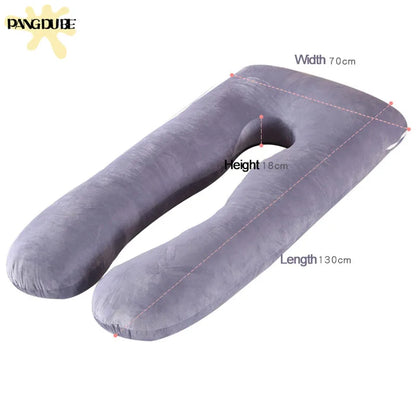Pregnancy Pillow for Sleeping & Nursing Comfort 130x70cm