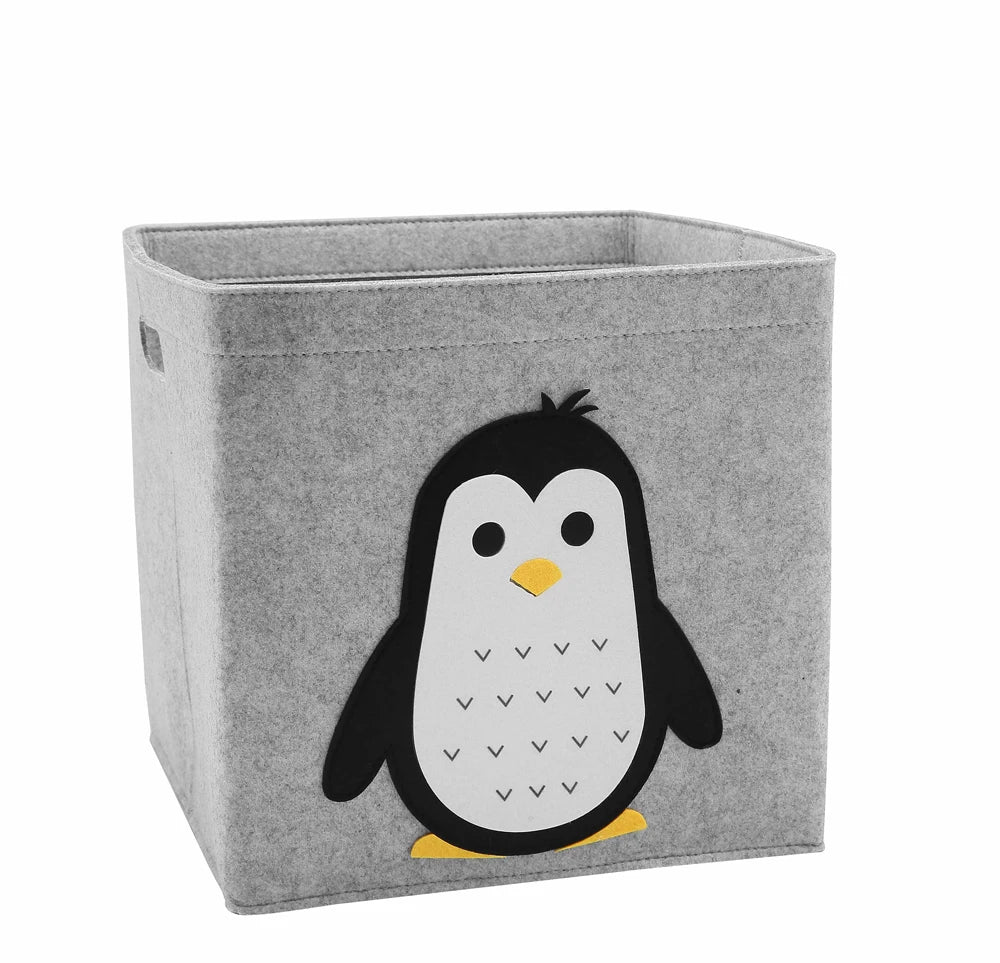 Foldable Toy Storage Box – Cute Organizer for Kids’ Room