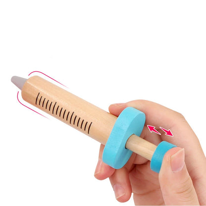 Wooden Doctor Play Set Educational Role Play Toy for Kids