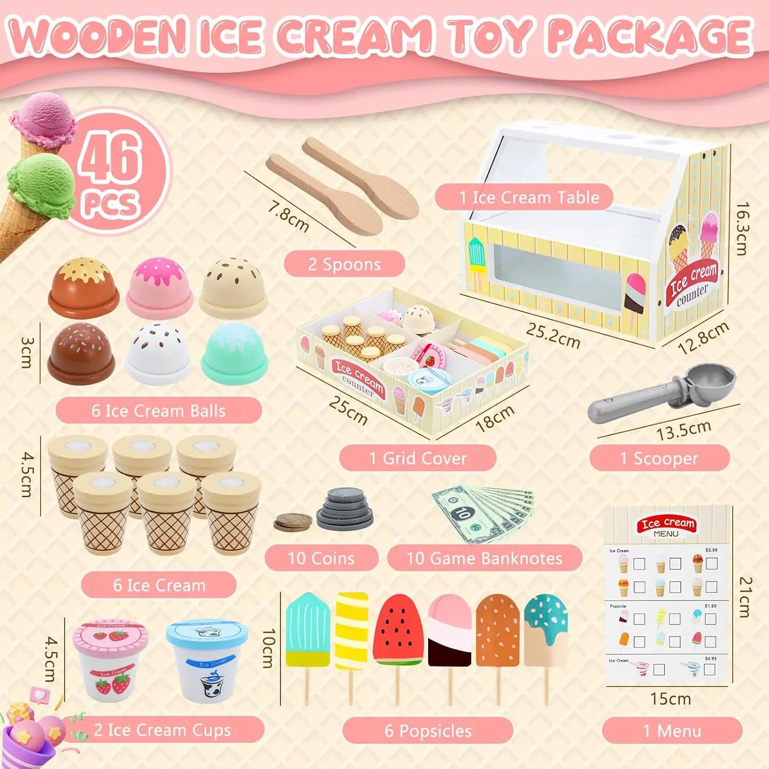 ice cream play sets - KentDO Mom & Baby