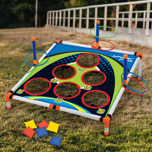 Portable Cornhole Game Set for Easy Outdoor Family Fun