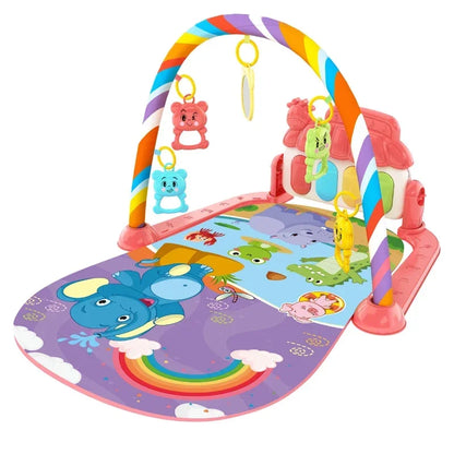 Baby Activity Gym with Musical Play Mat for Early Learning