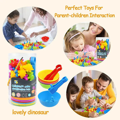 Montessori Animal Sorting Toys – Rainbow Learning Fun for Kids