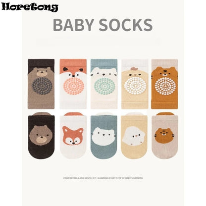 Baby Knee Pads & Socks Set – Non-Slip Crawling Protector