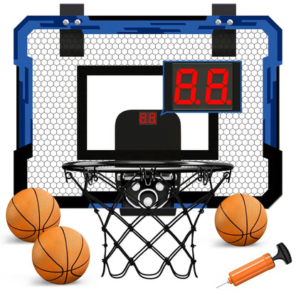 Kids Basketball Hoop Wall Mount with Score for Indoor Play